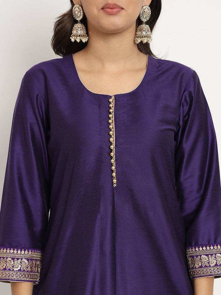 anokherang Combos Copy of Noor Mehendi Green Kurti with Pants