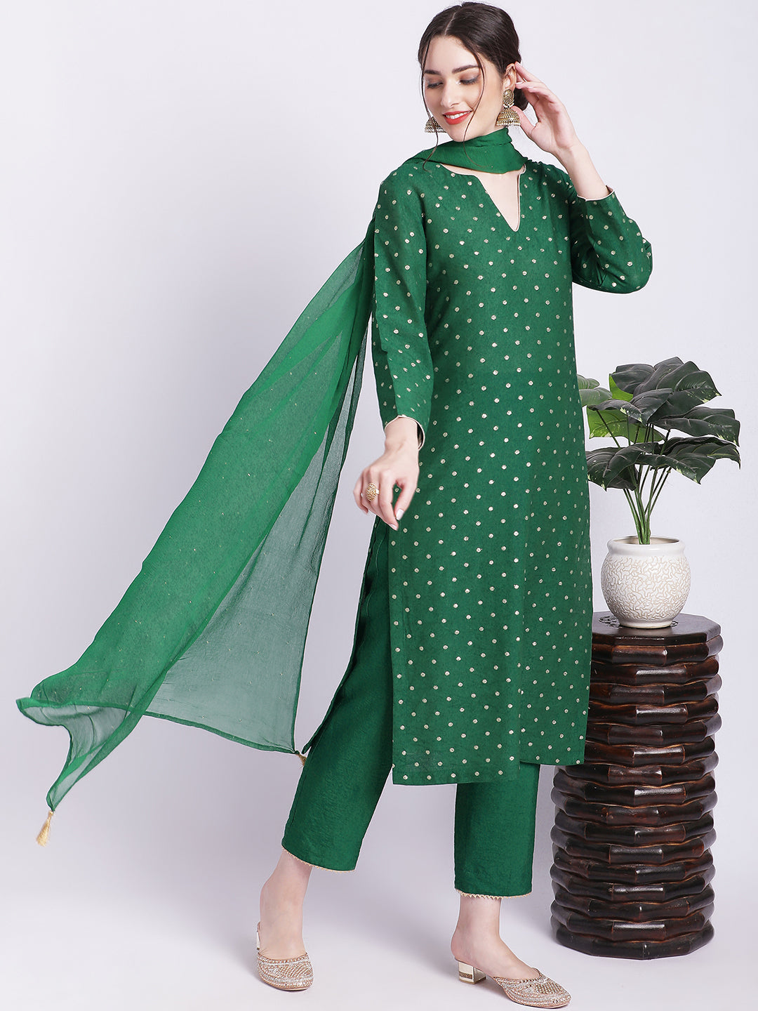 Buy online Red Straight Pant Suit Semi-stitched Suit from Suits & Dress  material for Women by Fashionuma for ₹1469 at 60% off | 2023 Limeroad.com