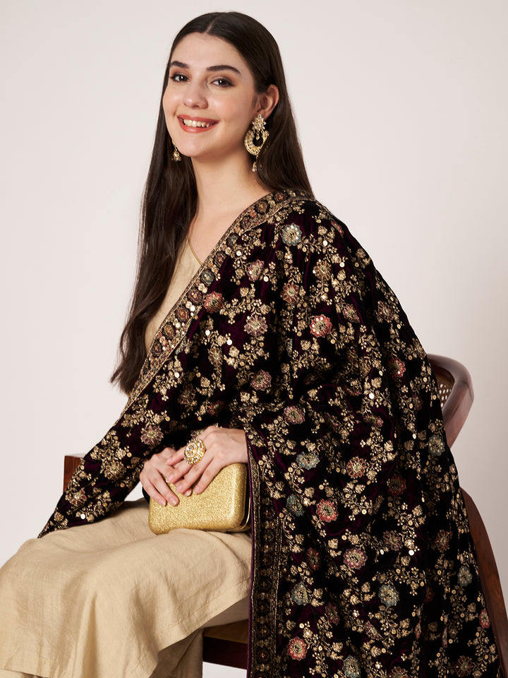 anokherang Combos Golden Glow Silk Straight Suit with Mirror Embroidered Dupatta (Copy)