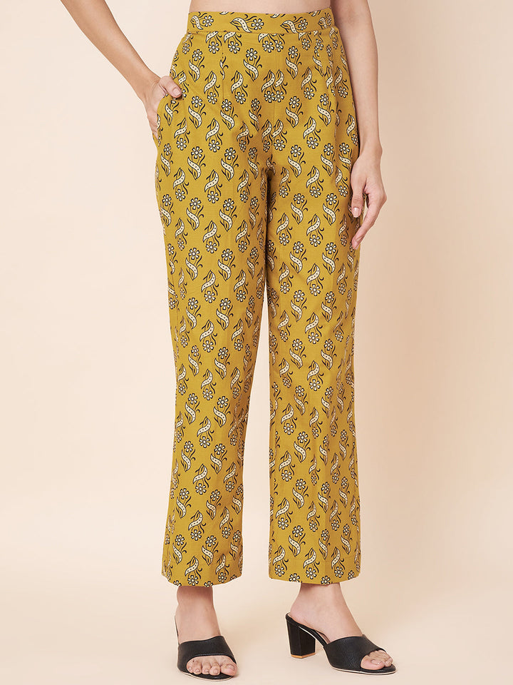 anokherang Combos Marigold Mirage Co-ord Set