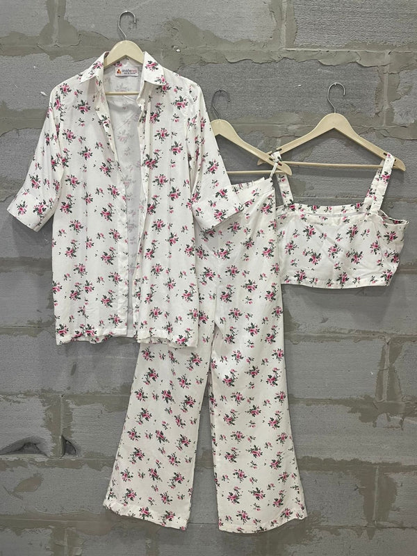 anokherang Combos Peony Joy Co-ord Set