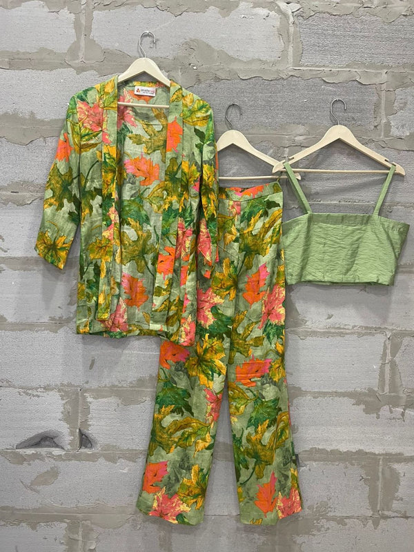 anokherang Combos Tropical Vibes Co-ord Set