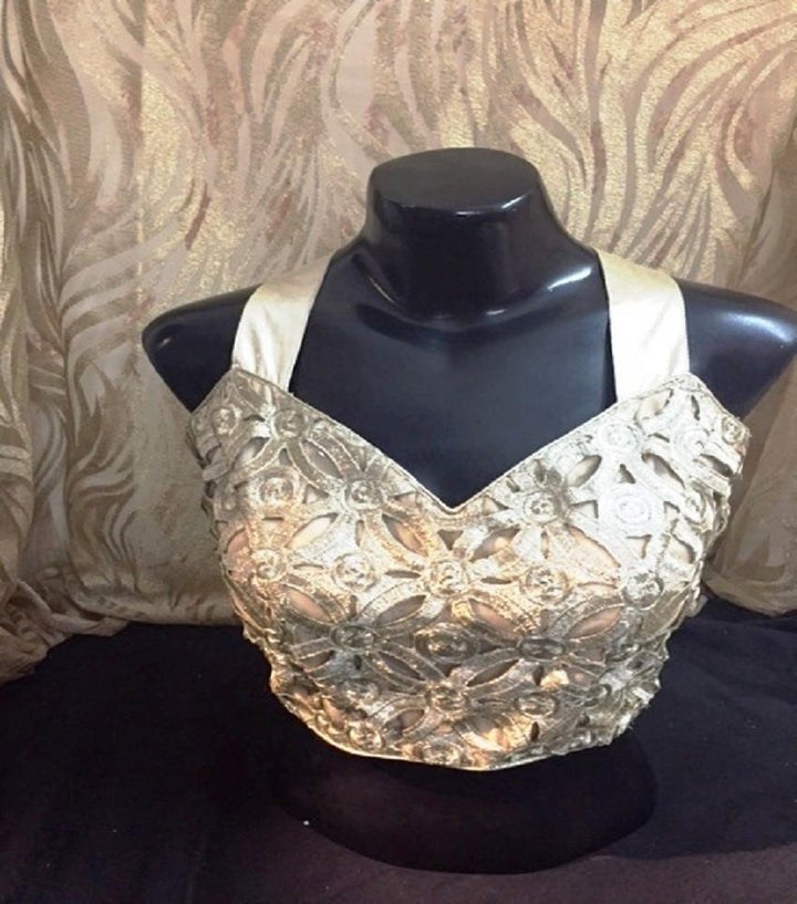 anokherang Blouse Cross Your Heart Blouse