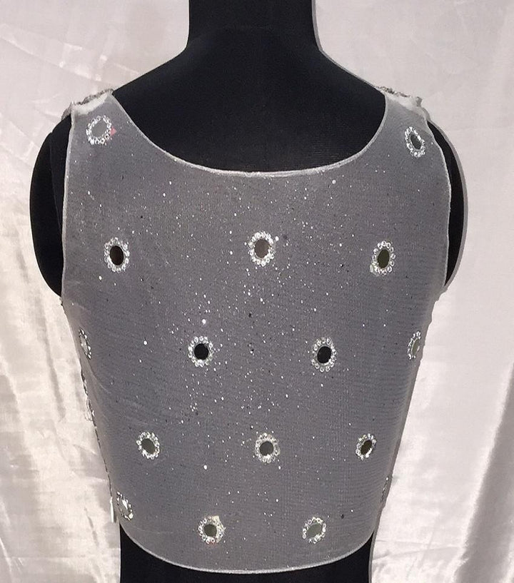 anokherang Blouse Silver Sparkler Blouse