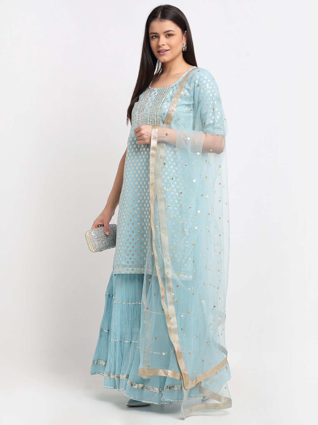 Beautiful Hand made linen-Silk Kurta with embroidery detailing. | Silk kurti  designs, Stylish dresses, Designs for dresses