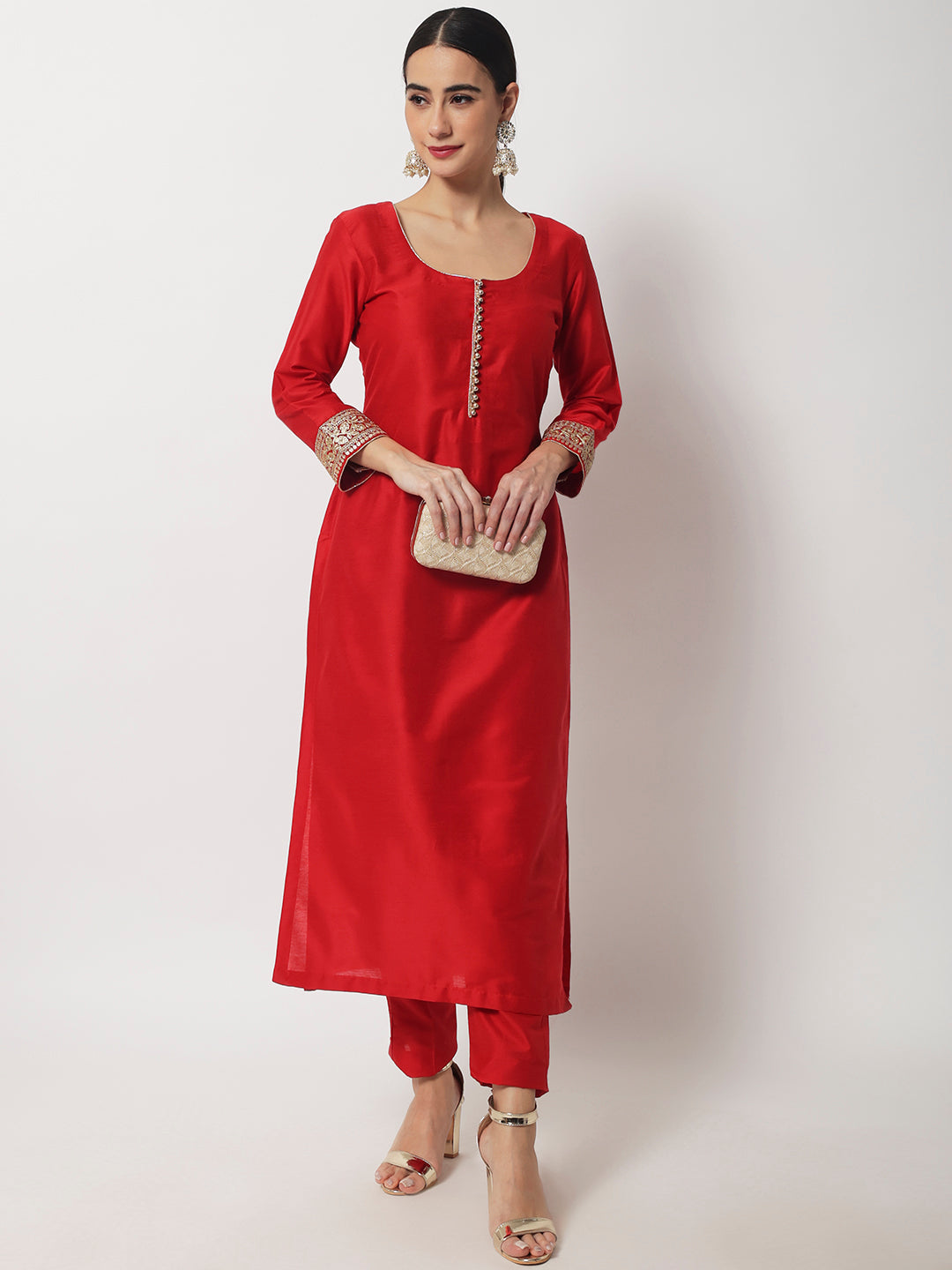 Mustard Cotton Silk Kurta - Shakira the Label