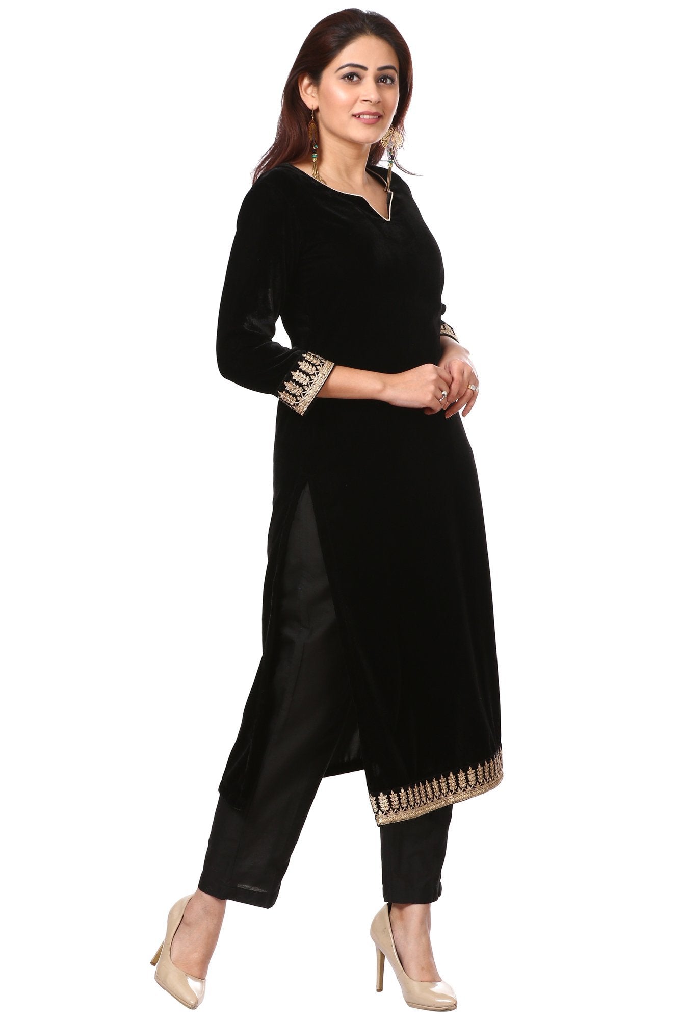 Discover more than 81 red kurti matching leggings super hot - thtantai2