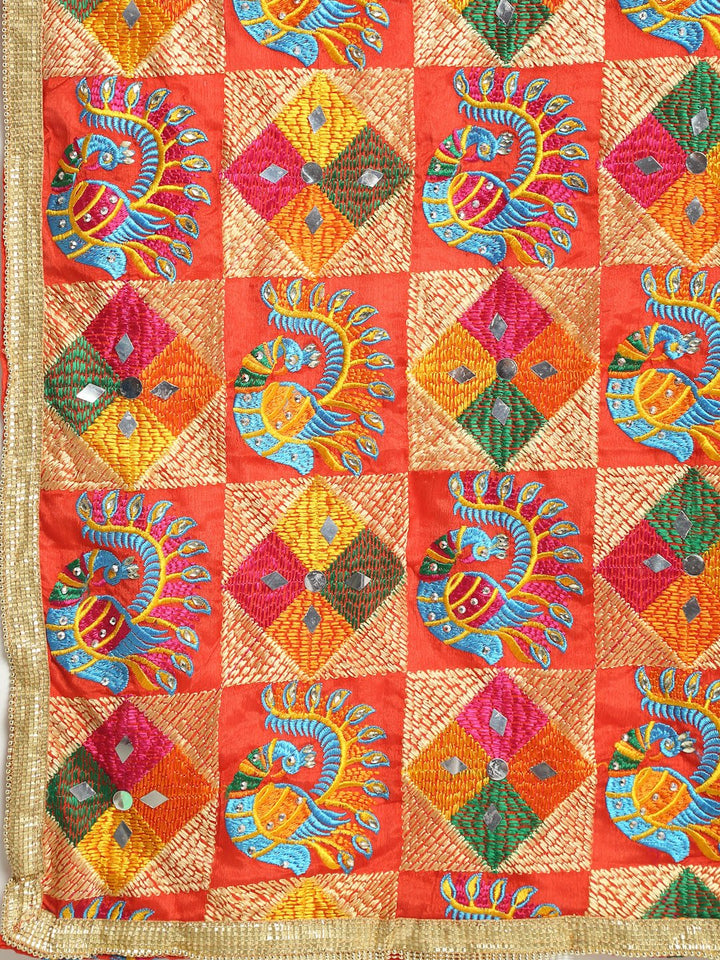 anokherang Combos Festive Black Straight Velvet Kurti with Straight Pants and  Peacock Diamond Colorful Phulkari Dupatta