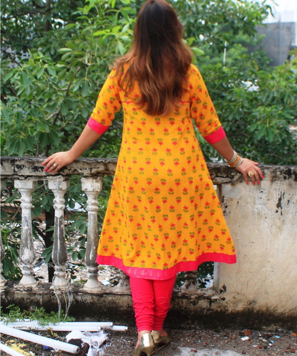 Festive, Party Wear Yellow color Rayon fabric Salwar Kameez : 1886586