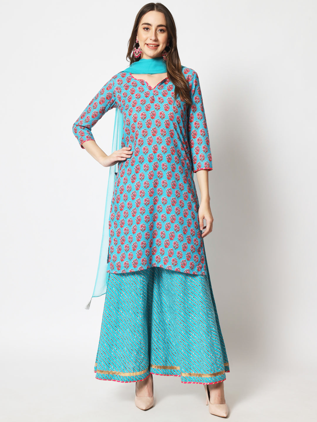 Buy Chanderi Kurti Collection Dresses for Women in India