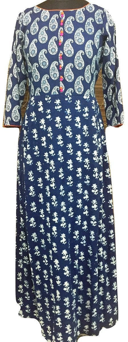 anokherang Dress Indigo Zing Dress