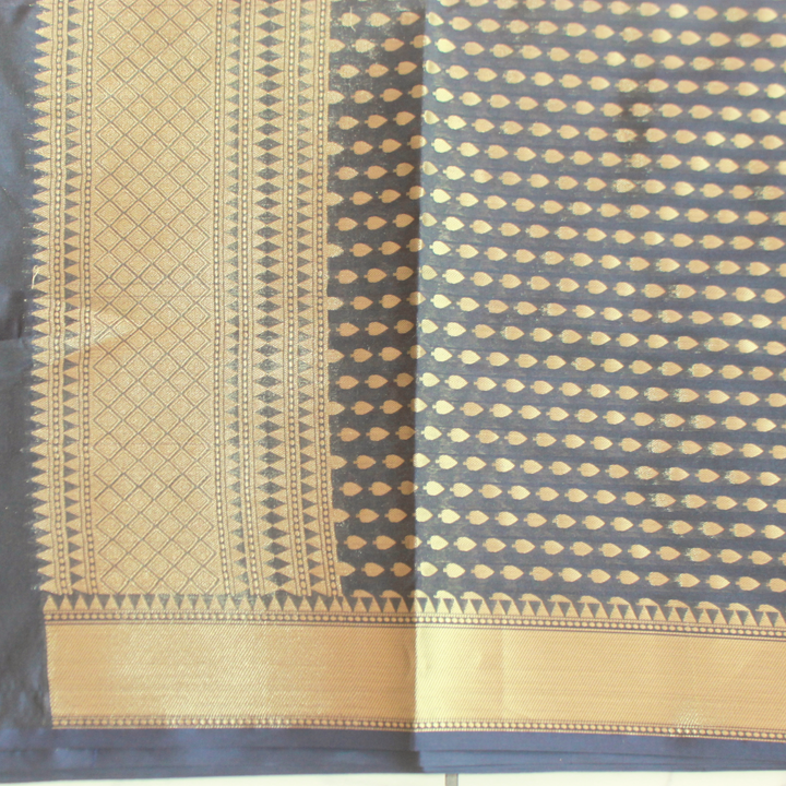 anokherang Dupattas Default Title Midnight blue banarasi Dupatta
