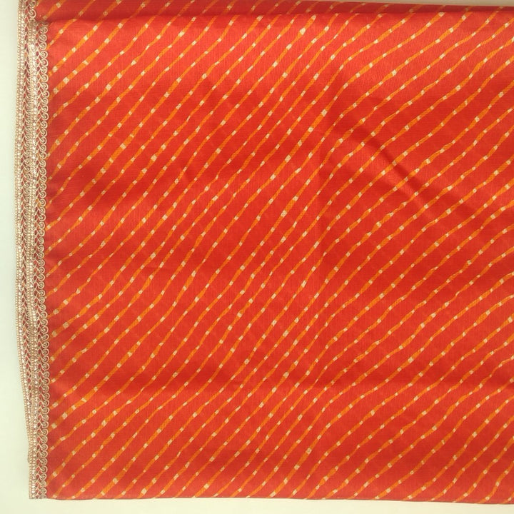 anokherang Dupattas Default Title Orange Leheriya Kota Stole