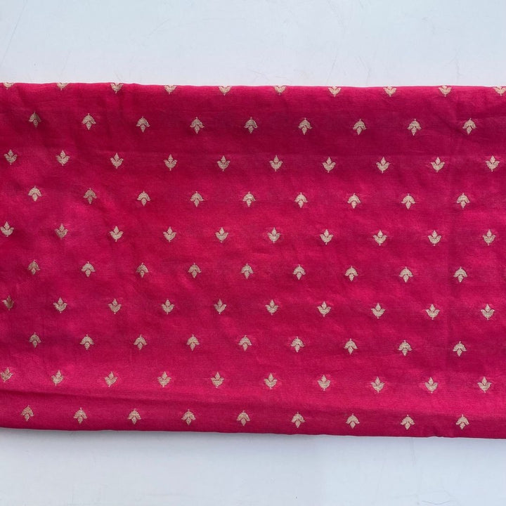 anokherang Dupattas Pink Ethnic Silk Embroidered Tassel Dupatta