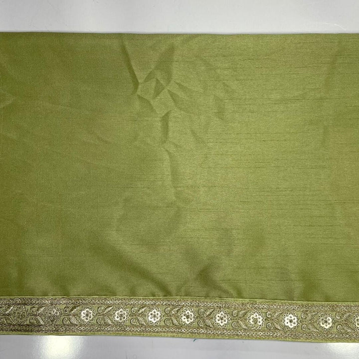 anokherang Dupattas Pista Green Mens Stole